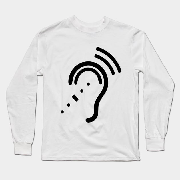 Hearing impaired Long Sleeve T-Shirt by ogami